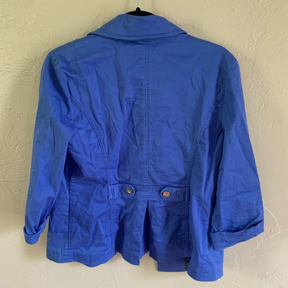 Cute blue blazer jacket - Picture 2 of 3